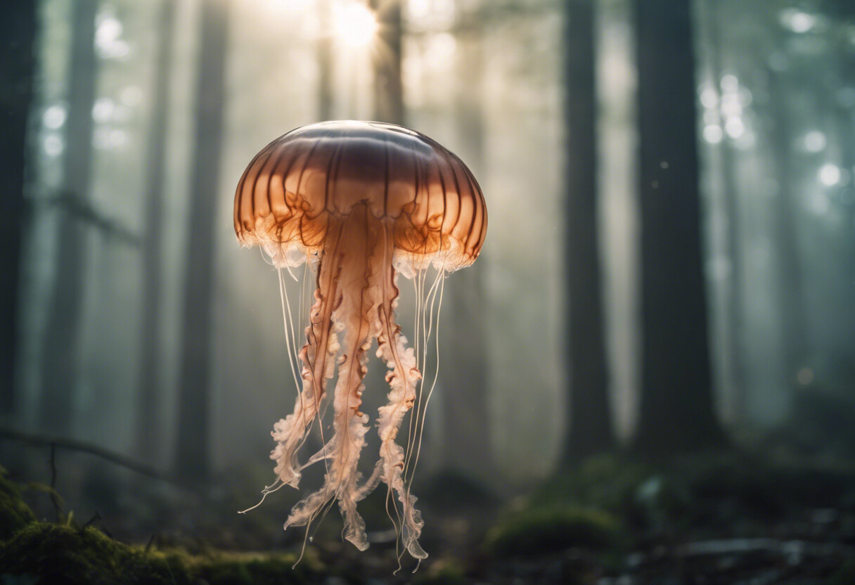 Waldlicht Quallenmagie