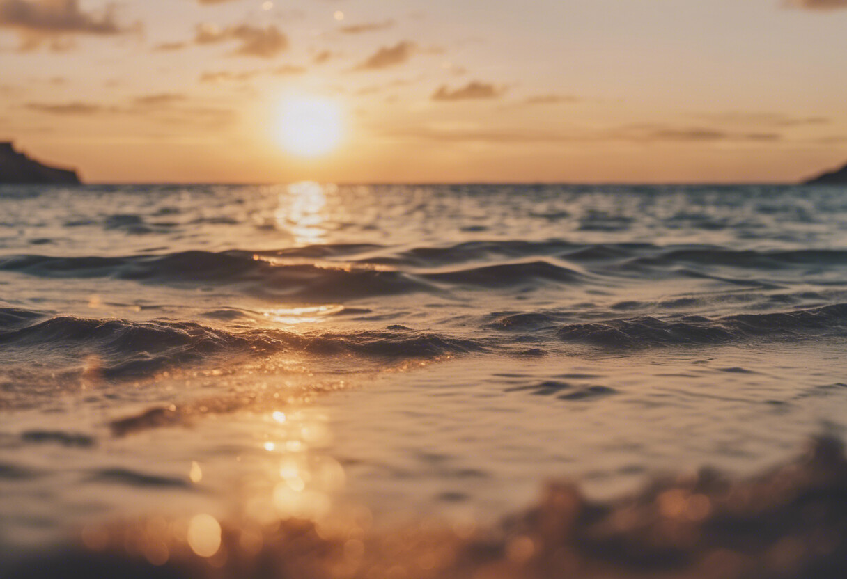 Sonnenuntergang am Meer 2